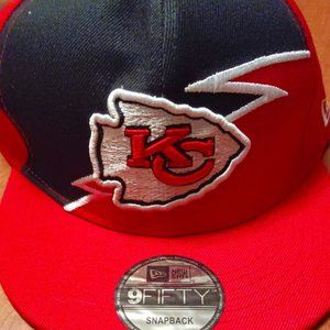 Kansas City Chiefs Snapback Cap.. Stitched, NWT